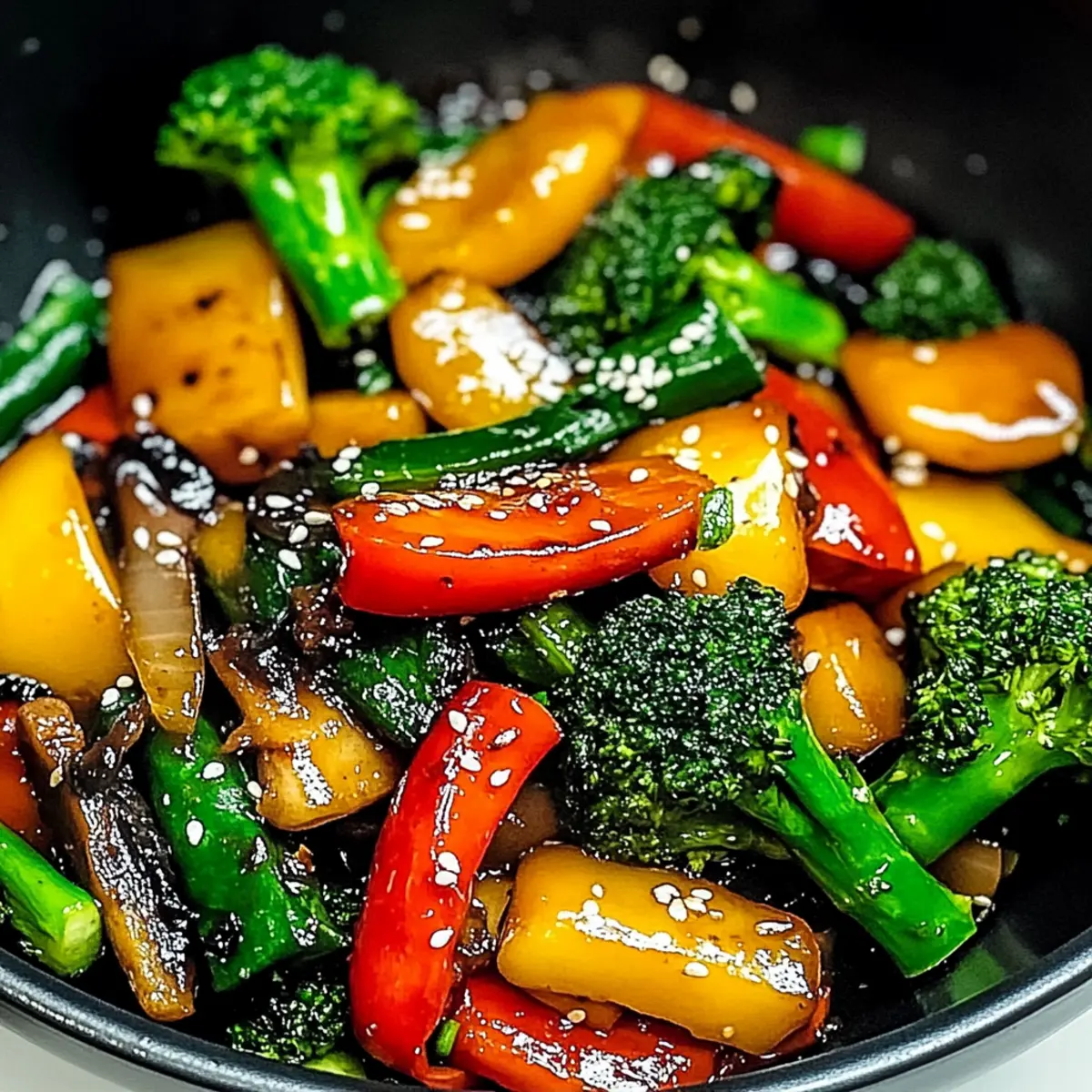 Ginger Stir Fry Vegetables