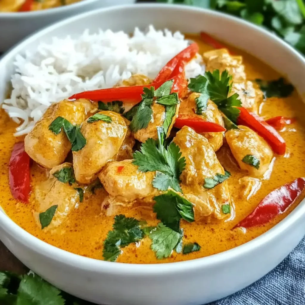 Thai Red Curry Chicken