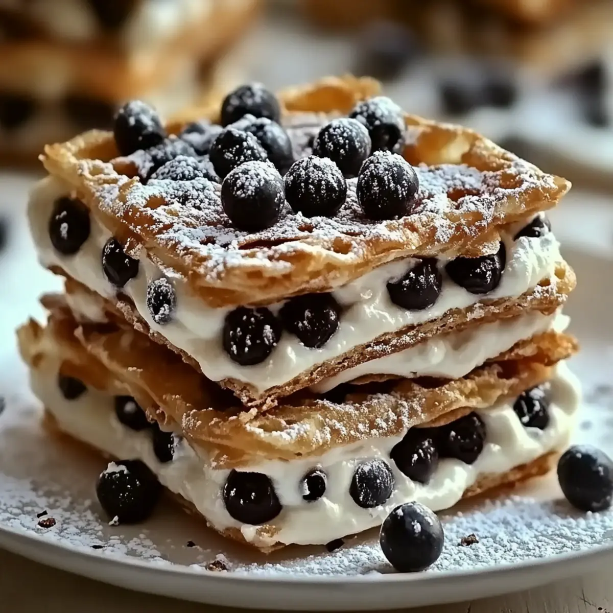 Cannoli Squares