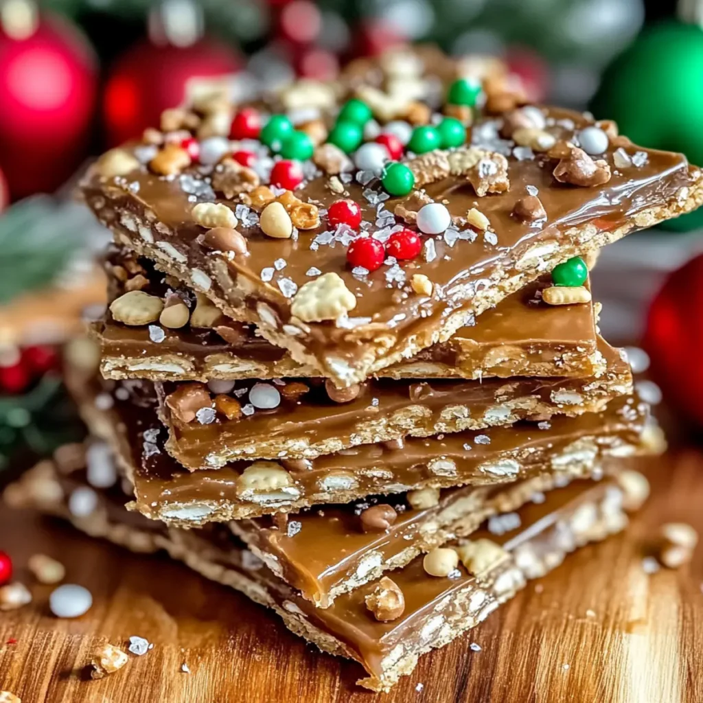 Easy Saltine Toffee Christmas Crack Recipe for Holiday Treats