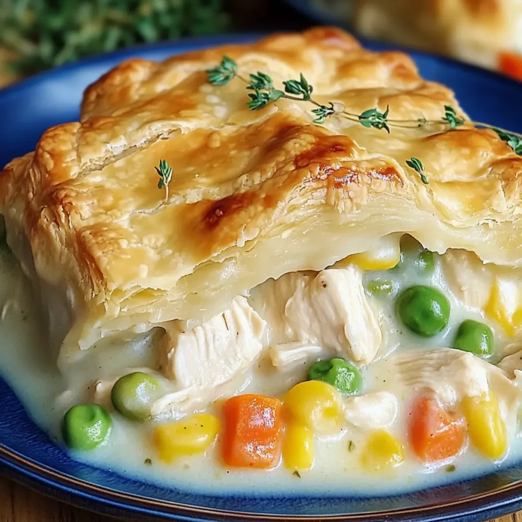 Easy Homemade Chicken Pot Pie Casserole