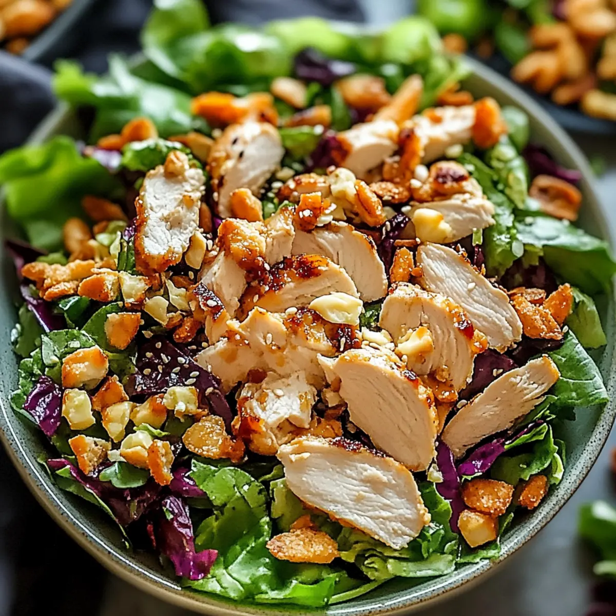 Asian Chicken Crunch Salad