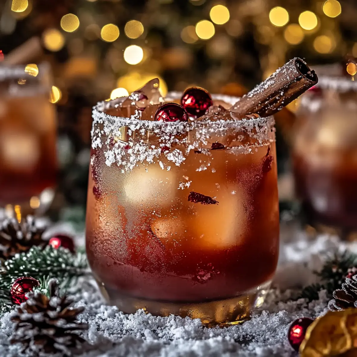 Whoville’s Spiced Up Christmas Margarita Punch