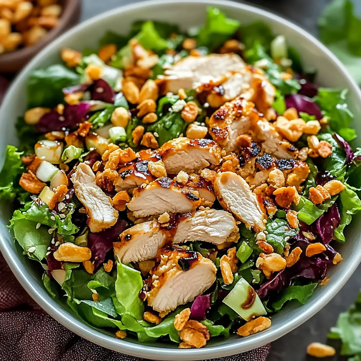 Asian Chicken Crunch Salad