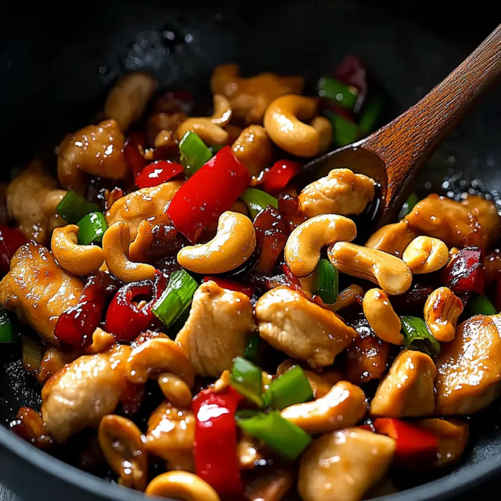 Thai Cashew Chicken Stir Fry