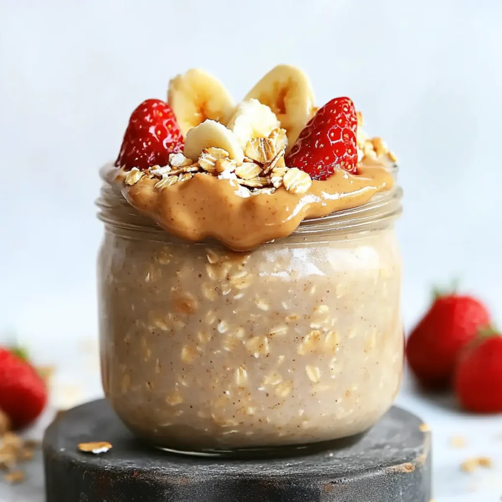 Peanut Butter Overnight Oats
