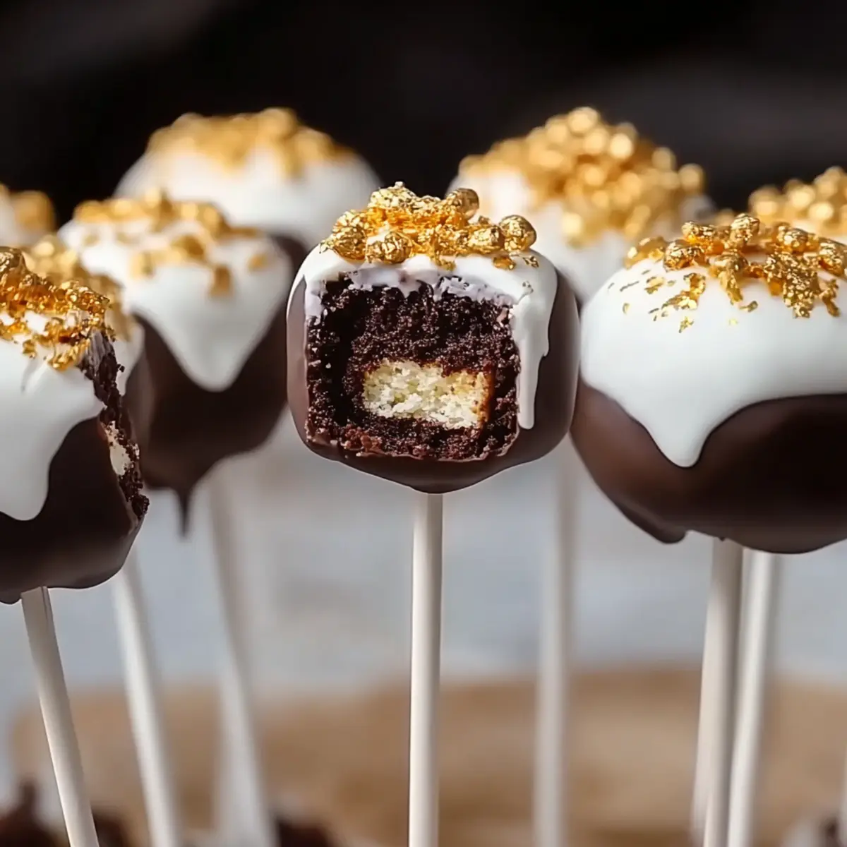 Delicious S'mores Chocolate Cake Pops Recipe for Any Occasion