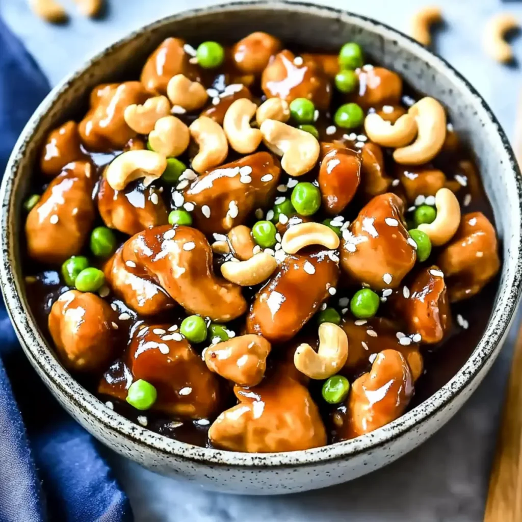 Slow Cooker Cashew Chicken