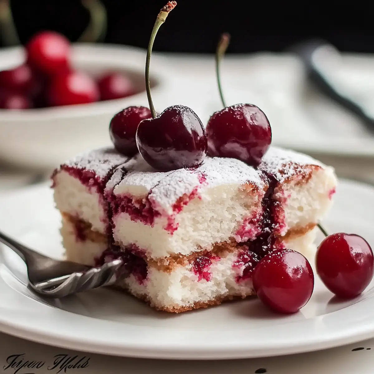 Cherry Amaretto Tiramisu