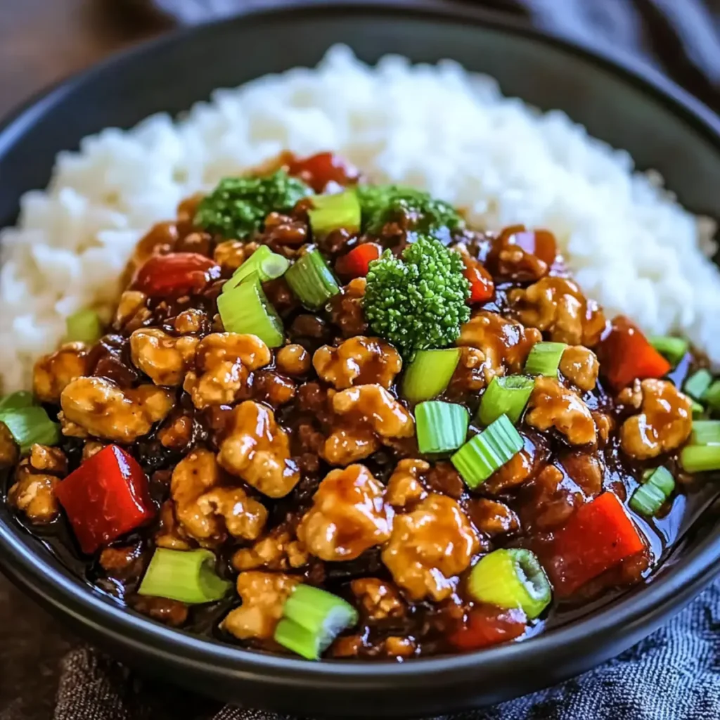 Easy Ground Kung Pao Chicken Recipe Ready in 20 Minutes