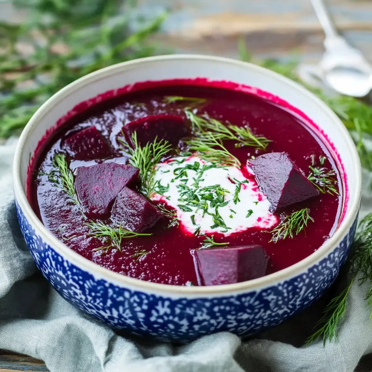 Deliciously Simple Beet Soup