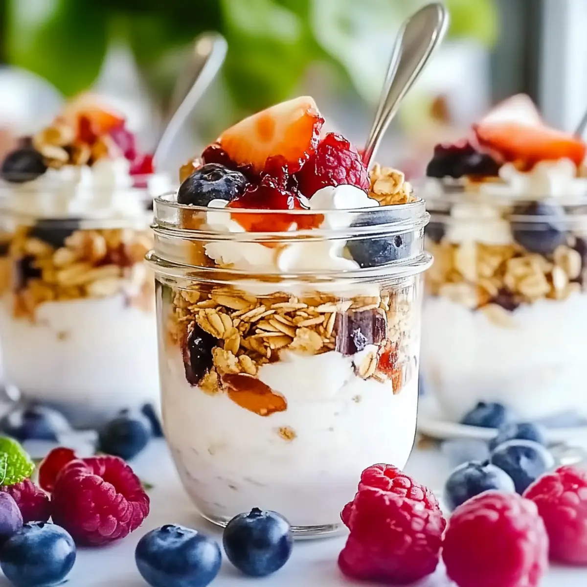 Yogurt Parfait Brunch Bar