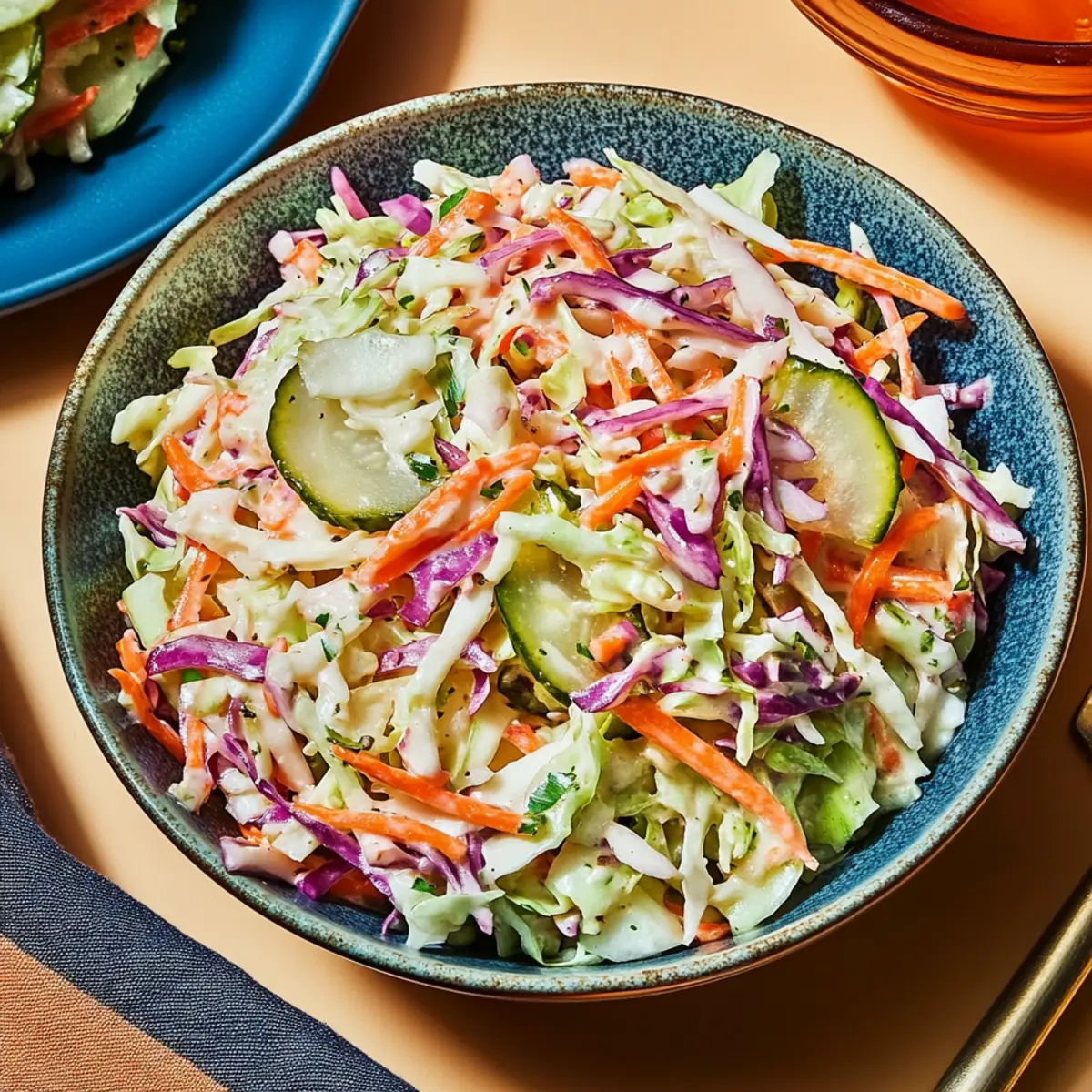 Easy Sweet & Spicy Pickle Slaw Recipe for Quick Side Dishes