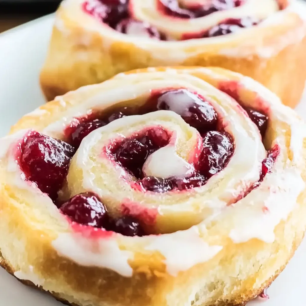 Cranberry Orange Sweet Rolls