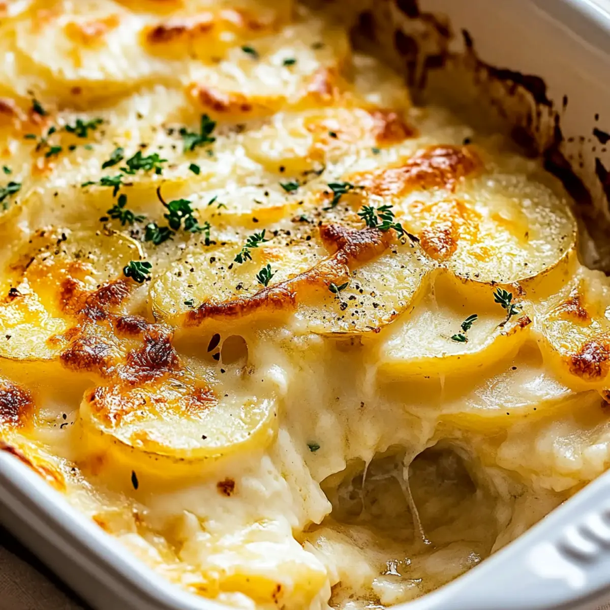 Delicious Best Scalloped Potatoes Recipe with Gruyère Cheese