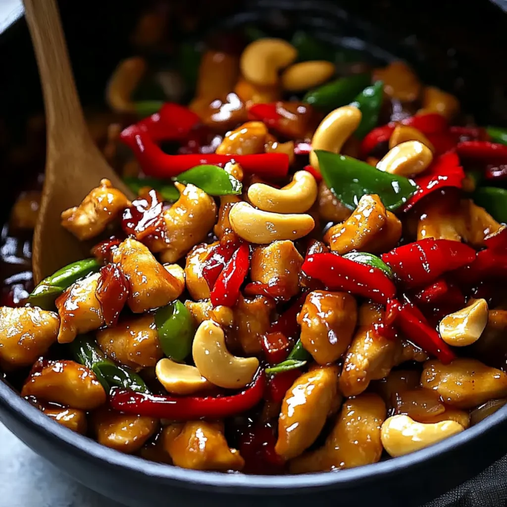 Thai Cashew Chicken Stir Fry