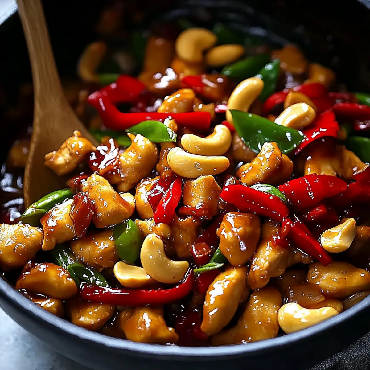 Thai Cashew Chicken Stir Fry