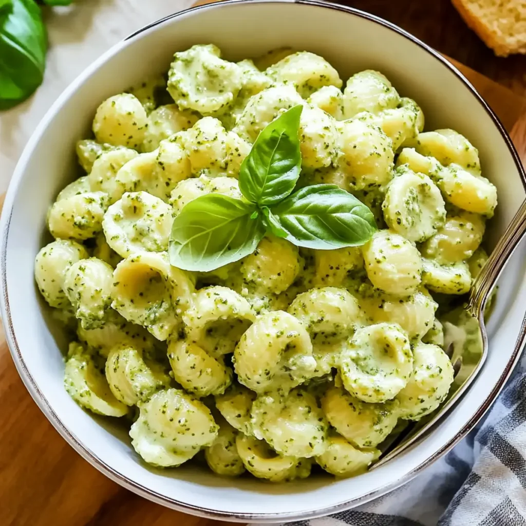 Creamy Cottage Cheese Pesto Pasta Recipe in Just 20 Minutes