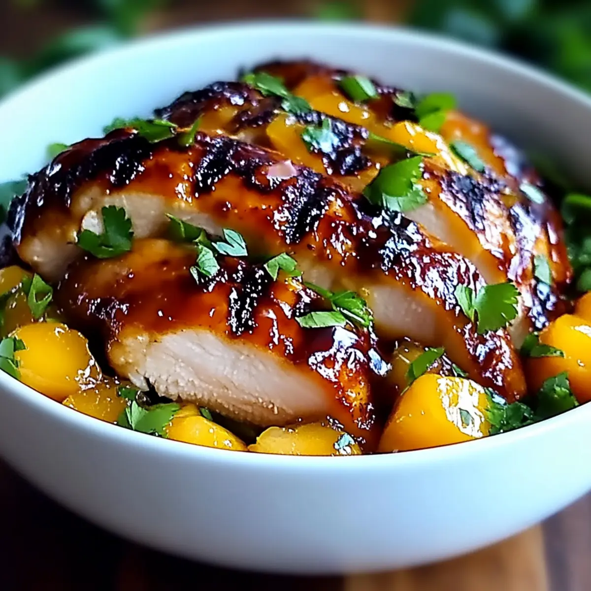 Mango Glazed Chicken