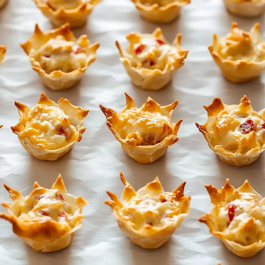 Delicious Pimento Cheese Bites in Phyllo Cups Recipe