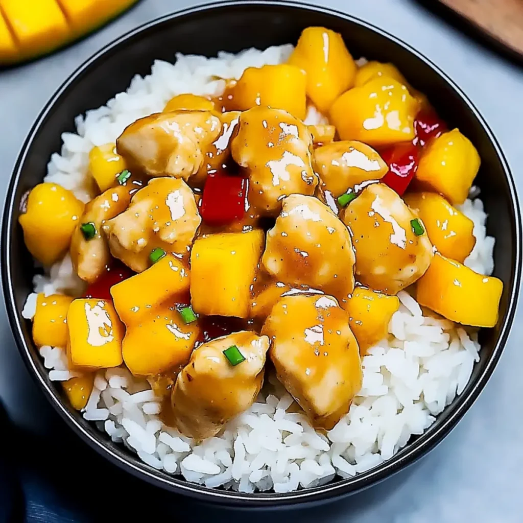 Delicious Mango Chicken and Rice Recipe for a Flavorful Dinner