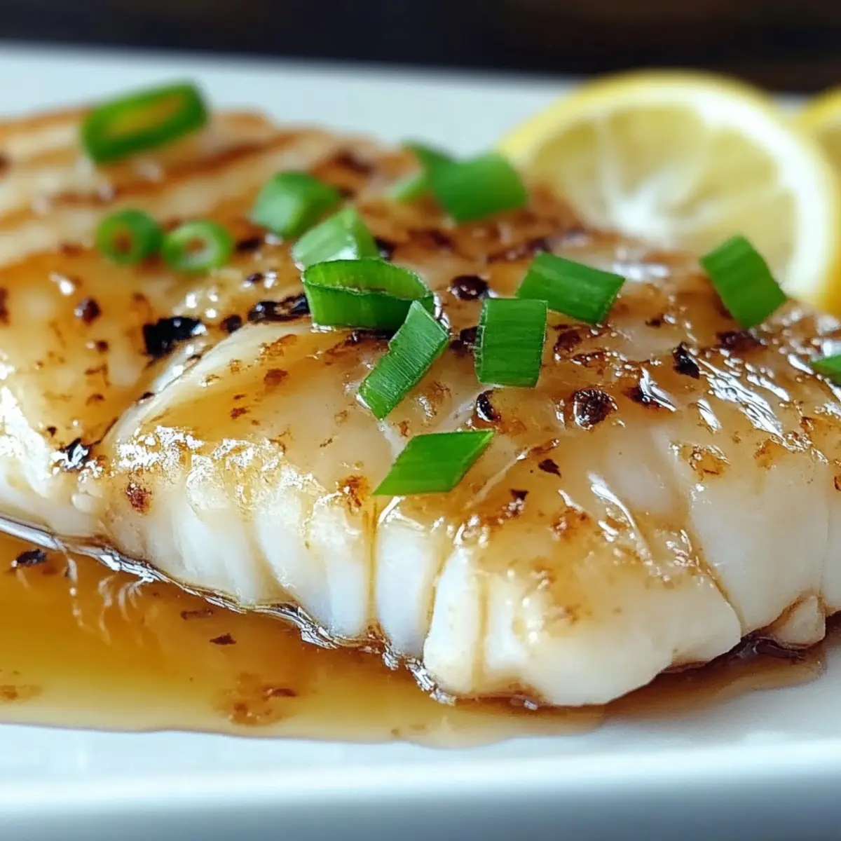 Amazing Baked Honey Marinated Cod