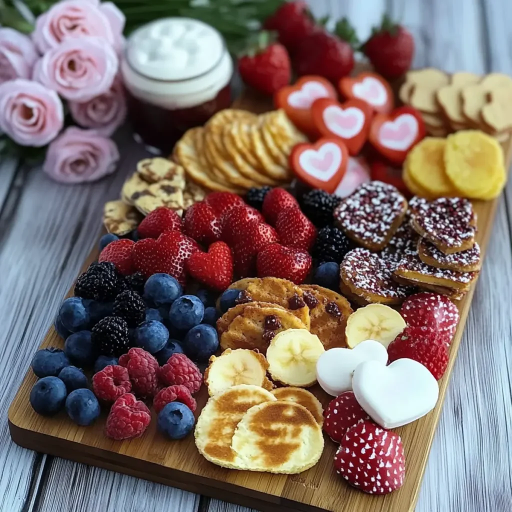 Valentine Breakfast Board