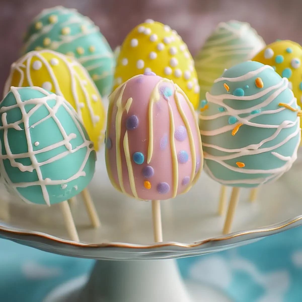 Easter Egg Cake Pops