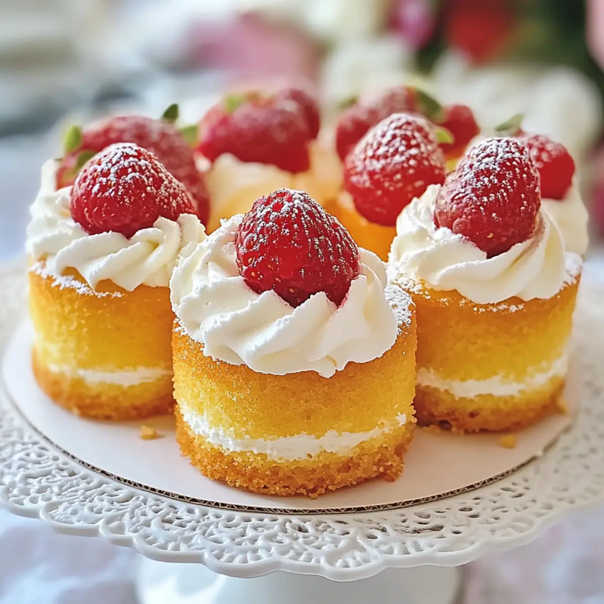 Mini Sponge Cake
