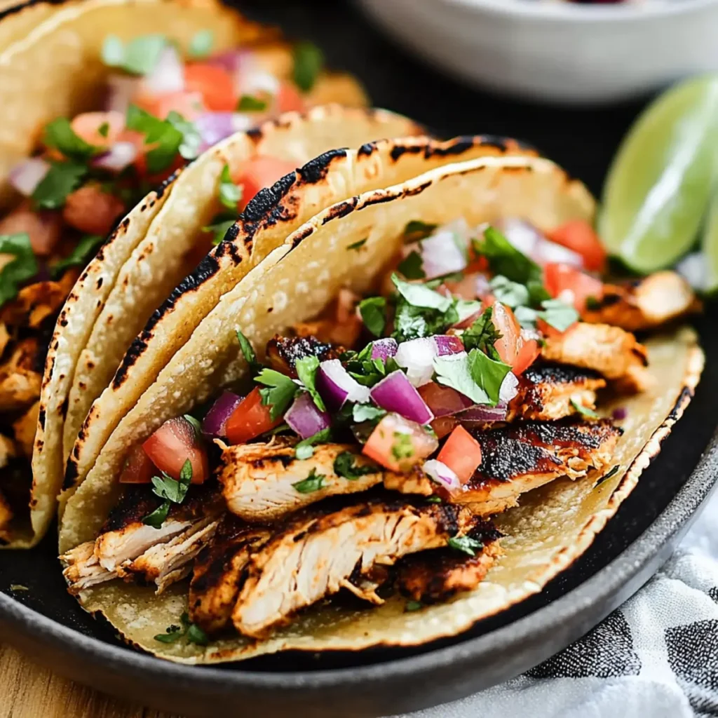 Grilled Chicken Tacos