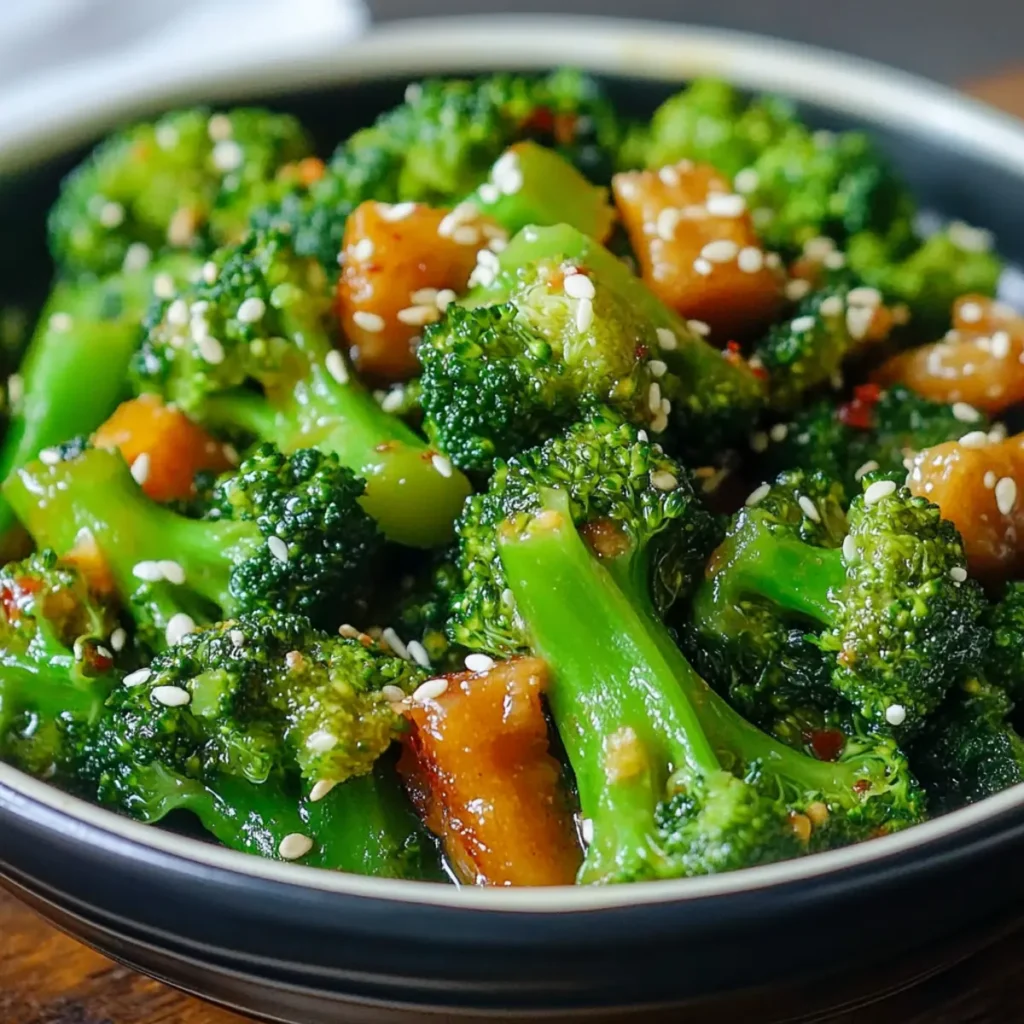 Korean Broccoli Side Dish