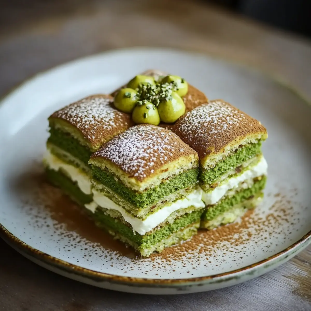 Matcha Tiramisu