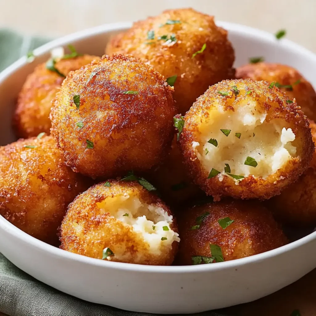 Fried Mashed Potato Balls