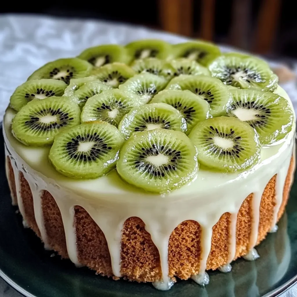 Kiwi Blender Cake