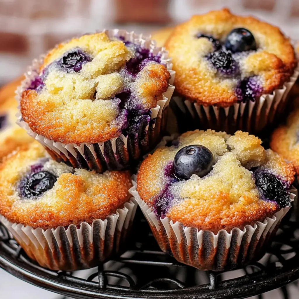 Bakery-Style Blueberry Muffins