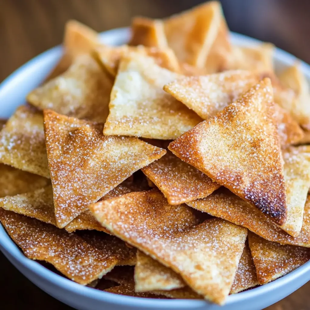 Cinnamon Sugar Pita Chips