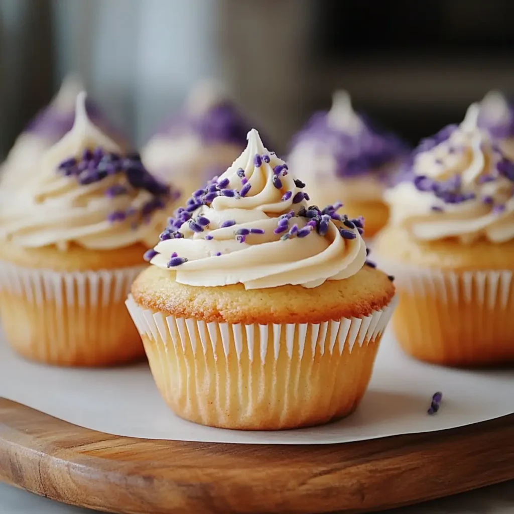 Lavender Honey Cupcakes