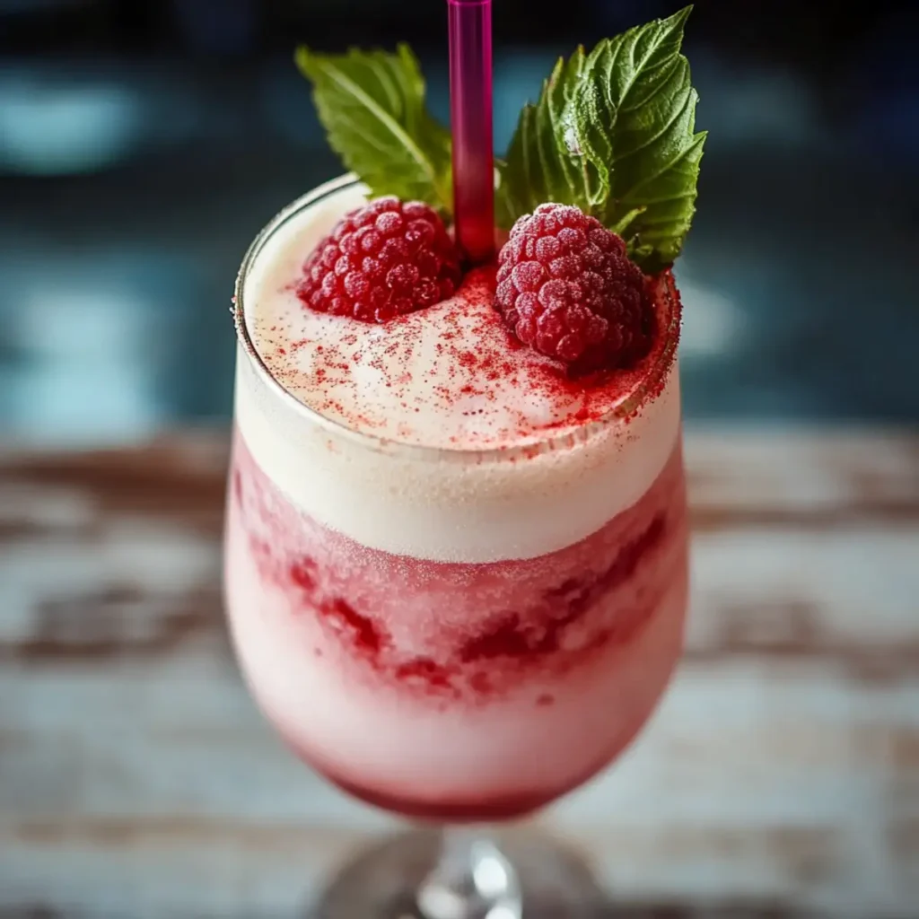 Raspberry Colada Cocktail
