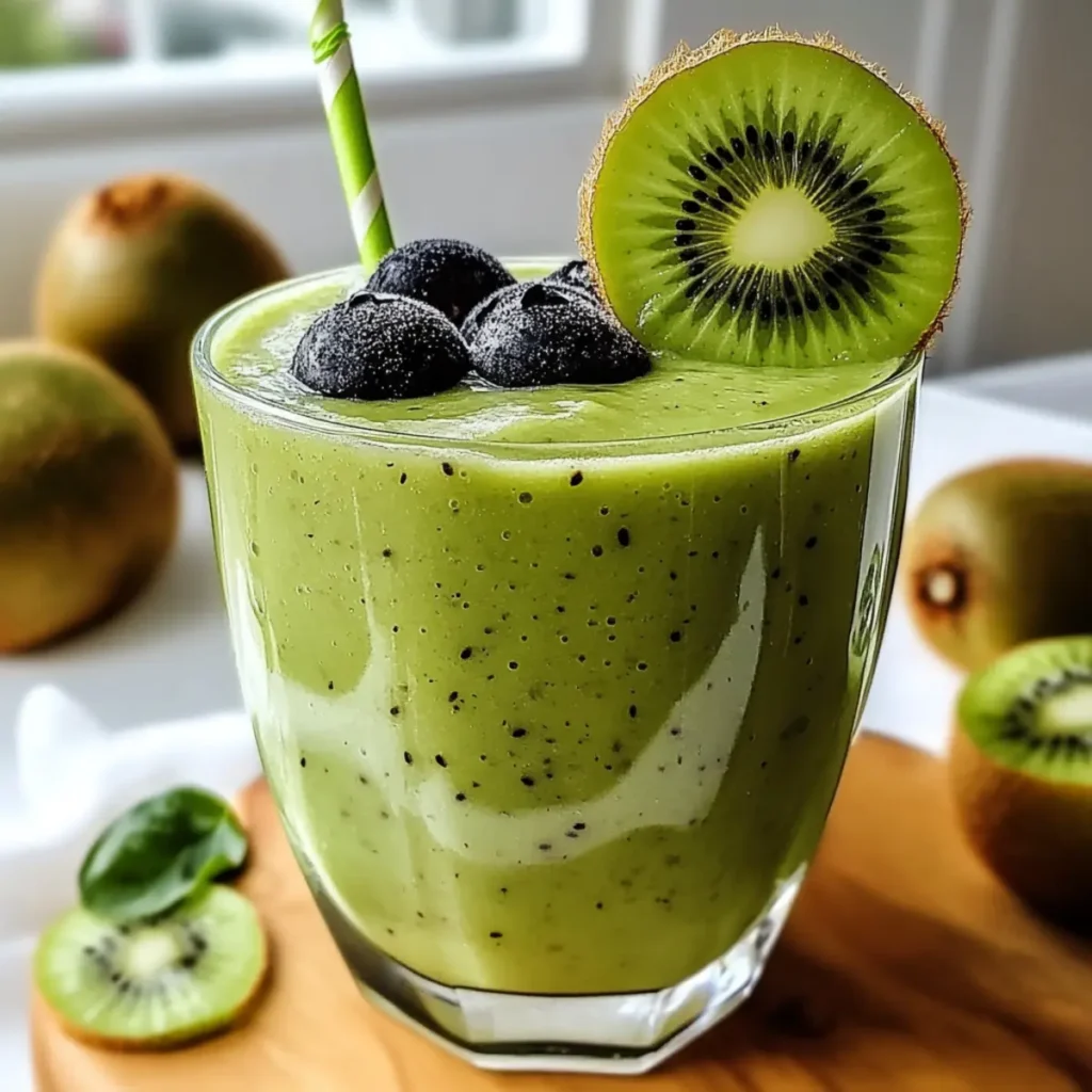 Healthy Kiwi Smoothie