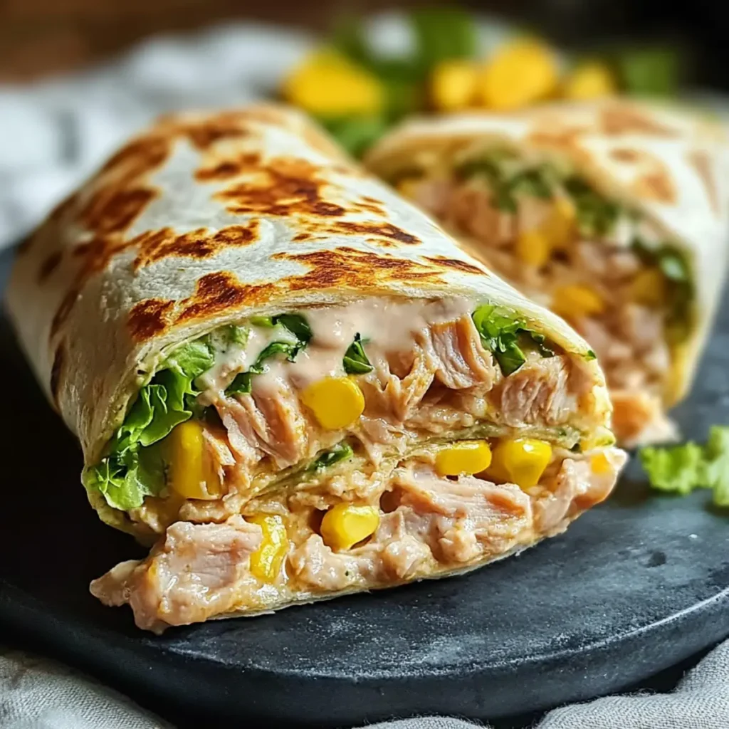 Tuna Melt Wrap