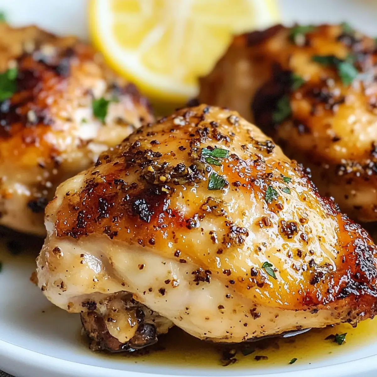 Lemon Pepper Chicken Thighs