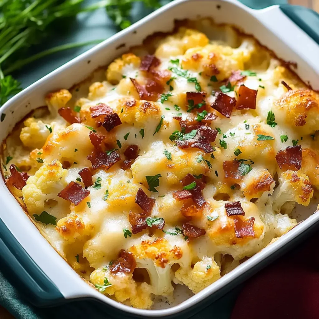 Loaded Cauliflower Casserole