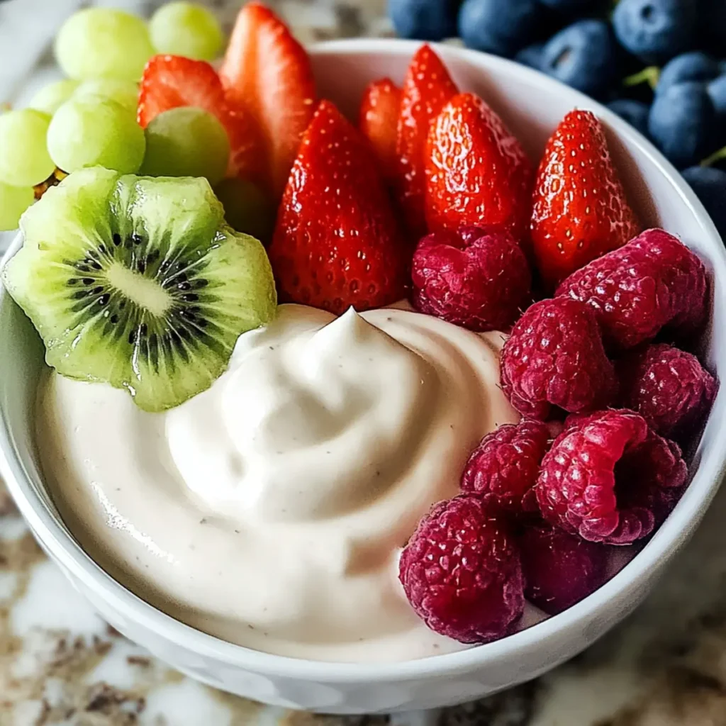 Yogurt Fruit Dip