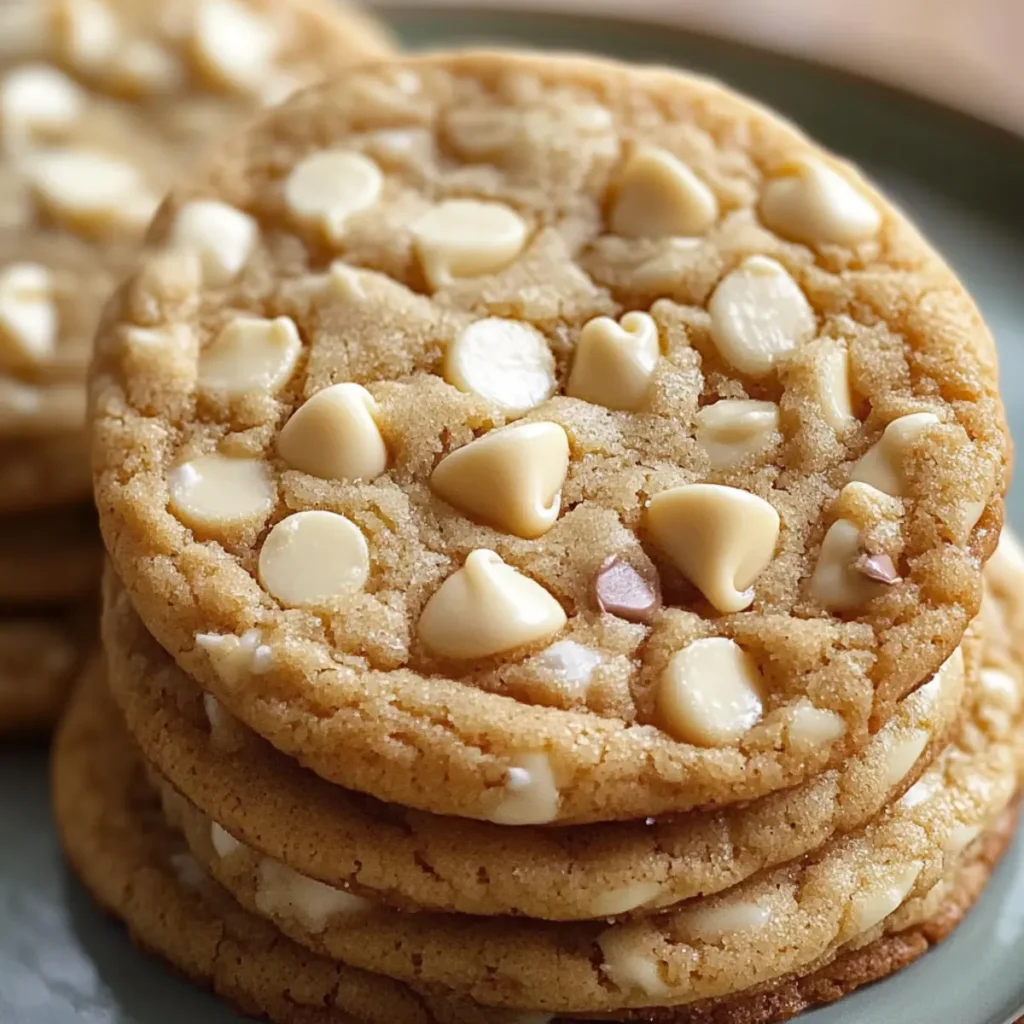 White Chocolate Chip Cookies