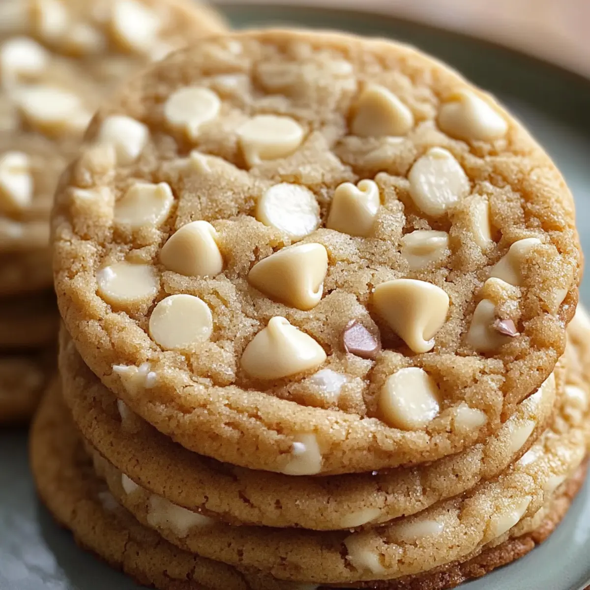 White Chocolate Chip Cookies