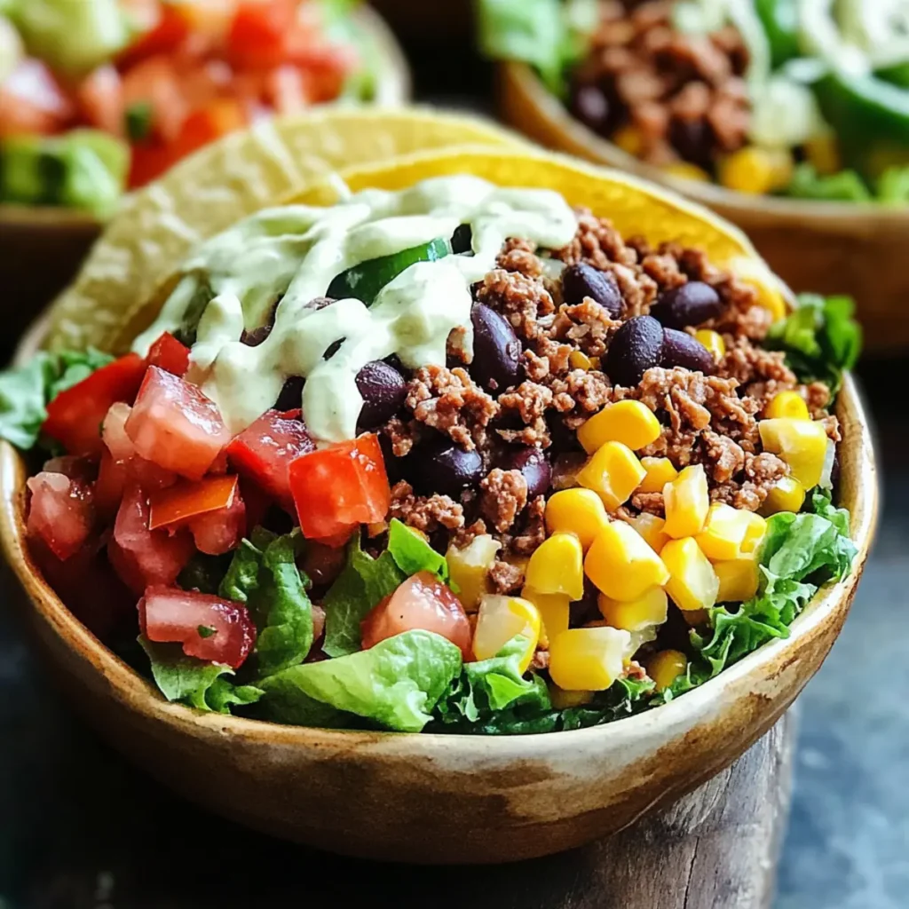 Taco Salad Bowls