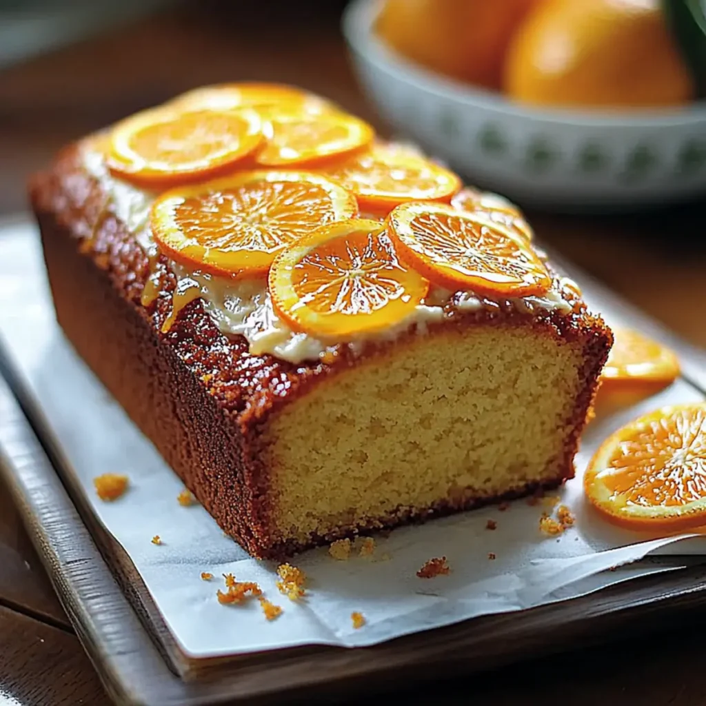 Orange Loaf Cake