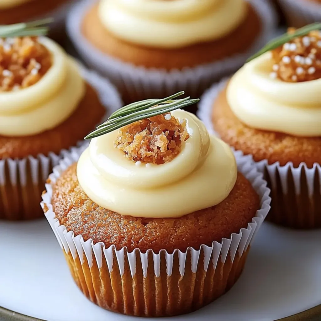 Moist Carrot Cupcakes