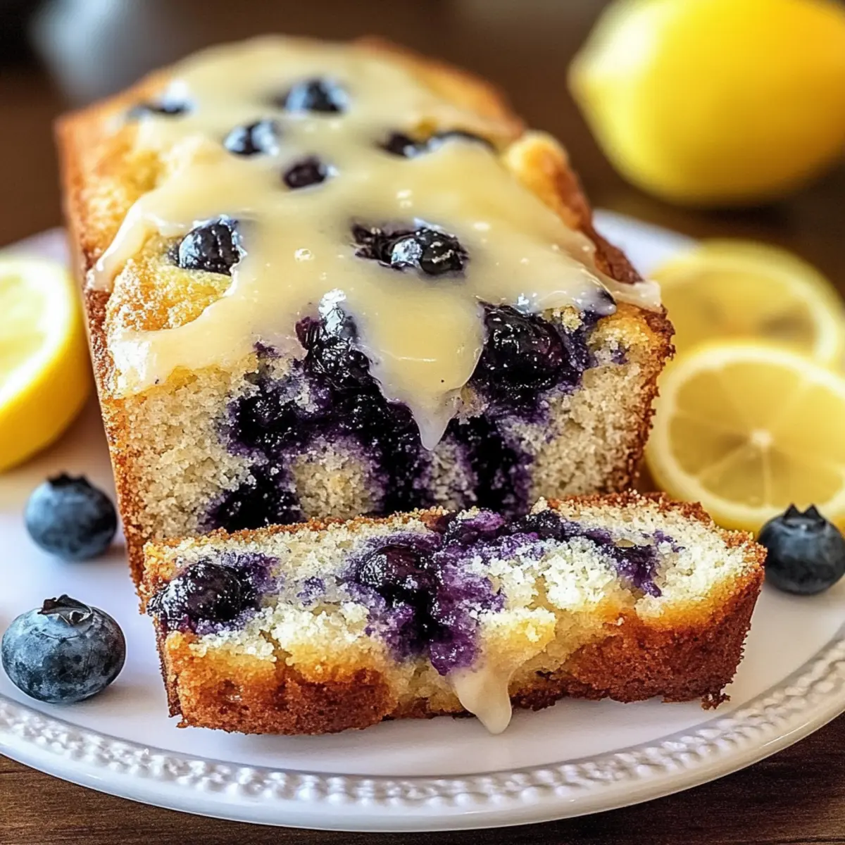 Lemon Blueberry Loaf