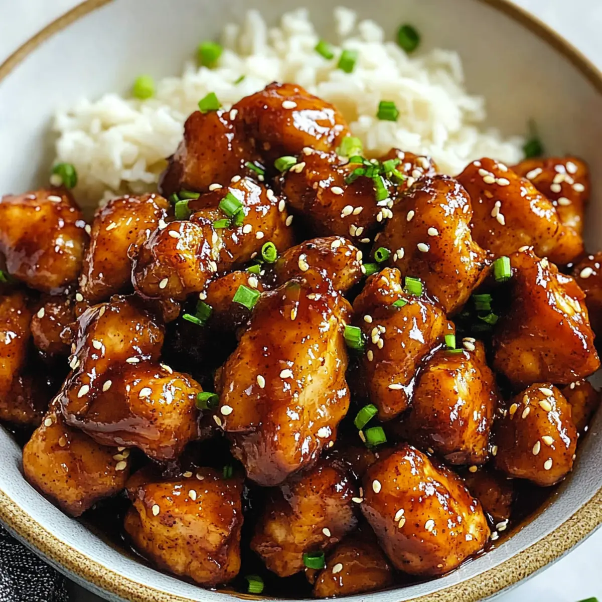 Sticky Honey Chicken